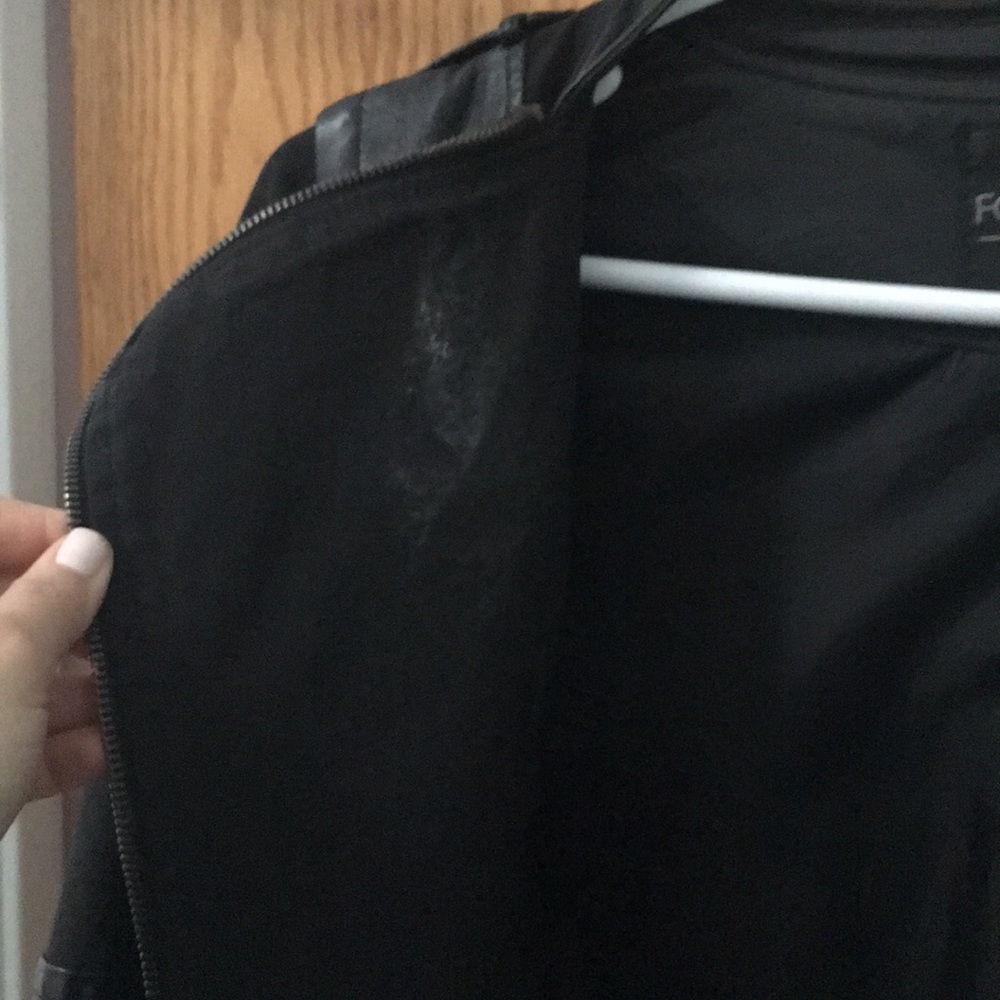 Forever 21 Partial Leather Jacket - image 4